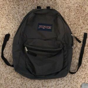 Dark Grey Jansport Backpack